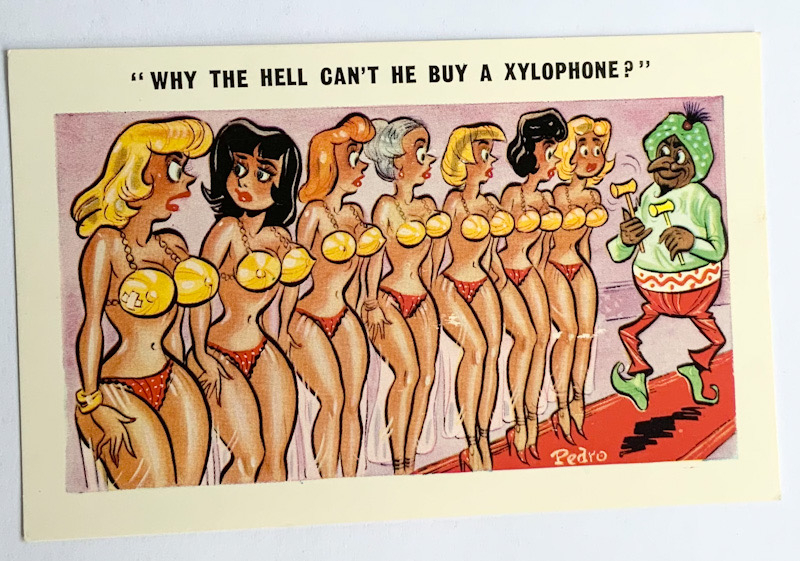 Vintage Comical Comic Series Postcard